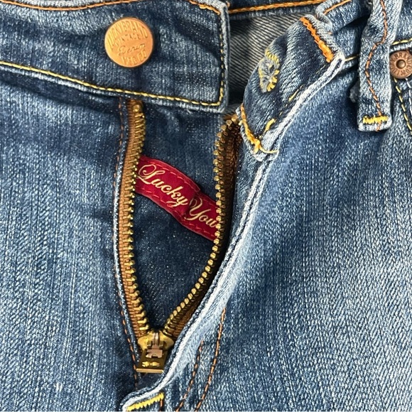 Vintage Y2K 90s Lucky 🍀 Brand Zoe Bermuda Size 10W 30 - Picture 3 of 12